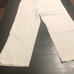 NWTS Kim Rogers comfort waist pants. White. Size 8 short